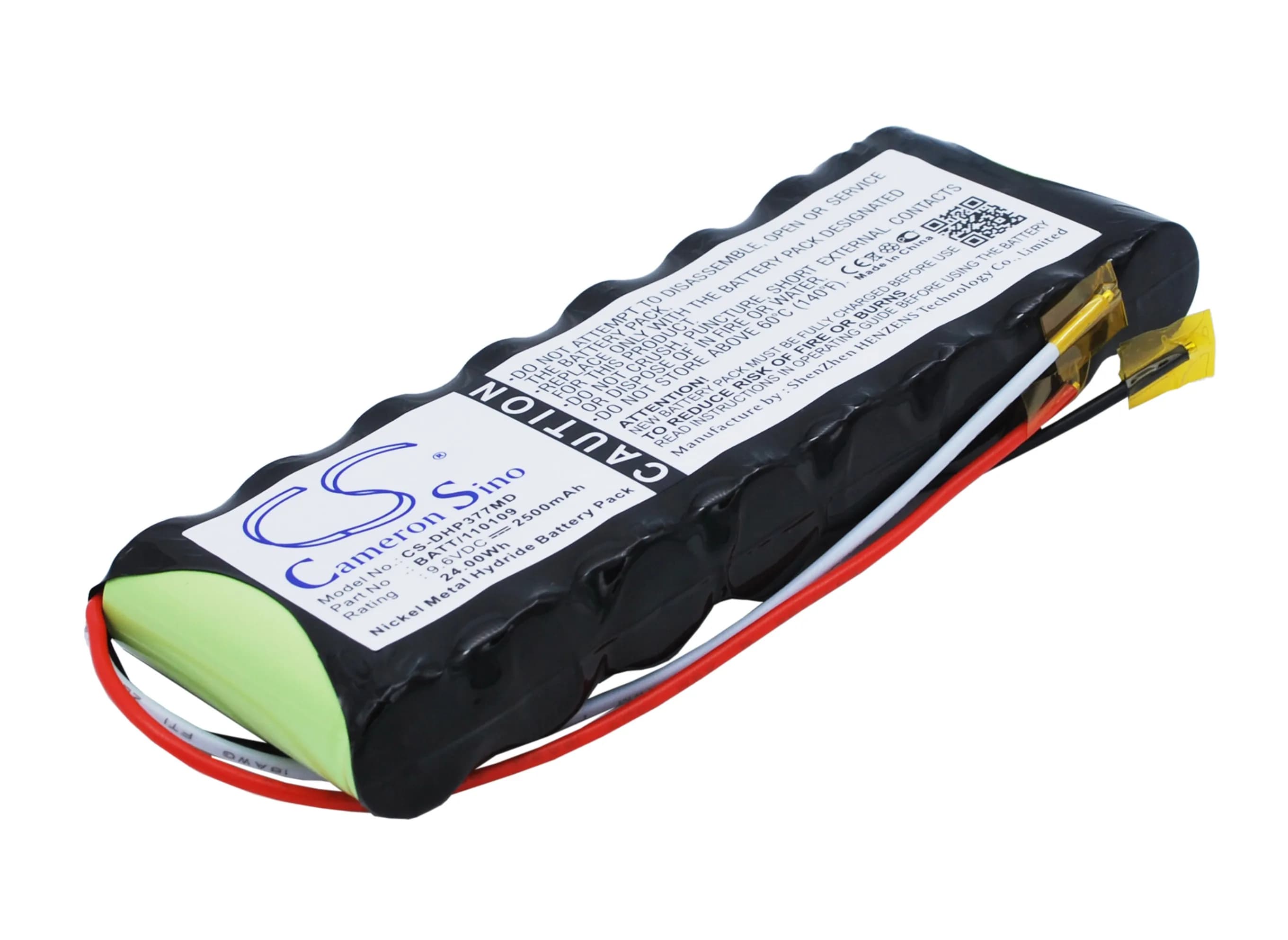 2500mAh Replacement Battery for Medical Pulsossimeter Datex Ohmeda Biox 3770, Biox 3775 Pulsossimeter