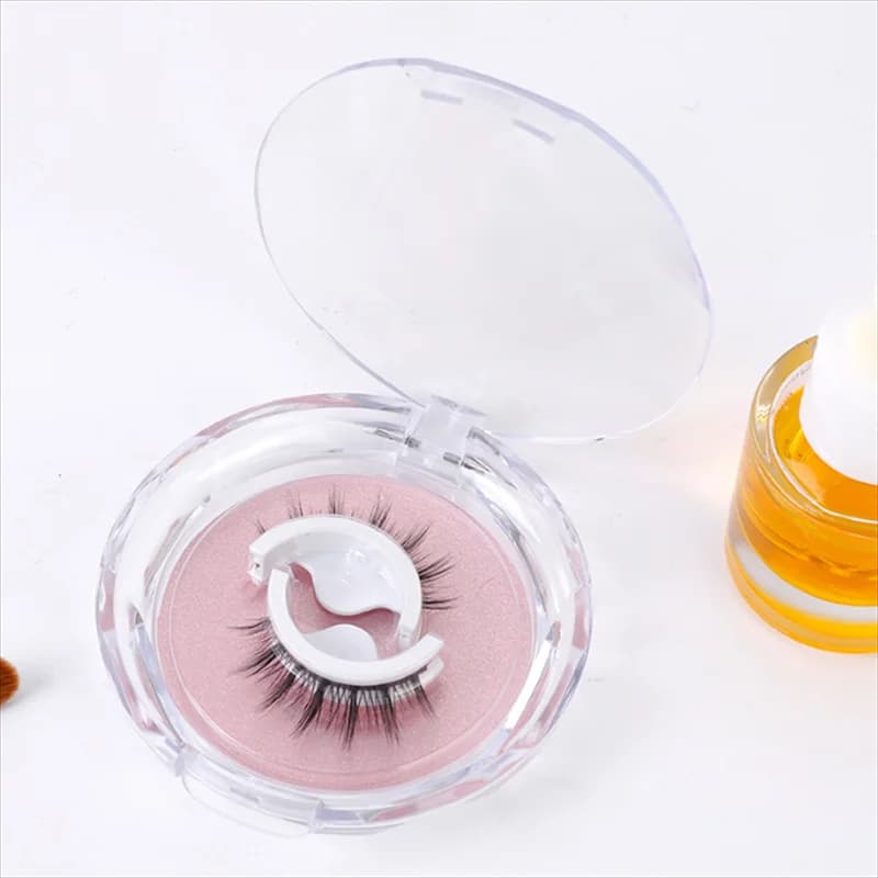 Scatola di Cristalli Autoadesiva Effetto Naturale Senza Pellicola, Tridimensionale, per Trucco e Bellezza Transfrontaliera