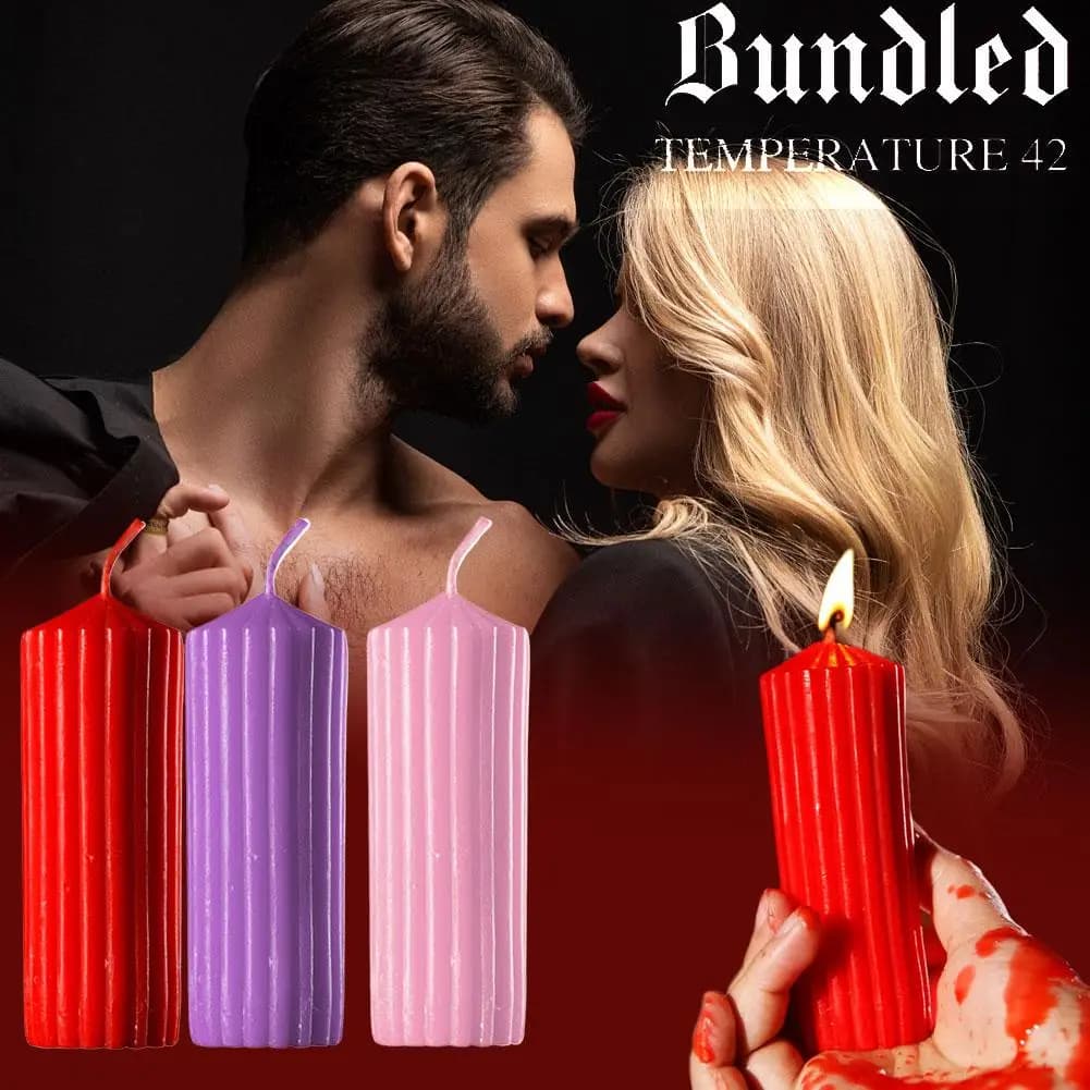 1PCS NUOVE Candele a goccia sexy a bassa temperatura BDSM Giocattoli erotici del sesso Cera per coppie adulte Preliminari Flirtare Giocattoli Nessun danno alla pelle