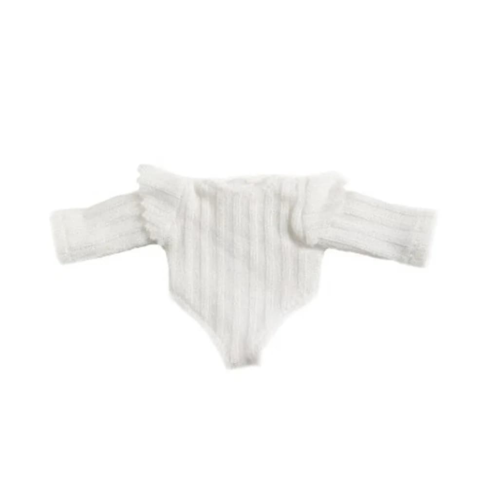 Fashion Bottom Shirt Tops Casual Wear Gift Toys Underwear Clothes 3 Colors for 1/11 ob11 Dolls For 1/12 Bjd Dolls