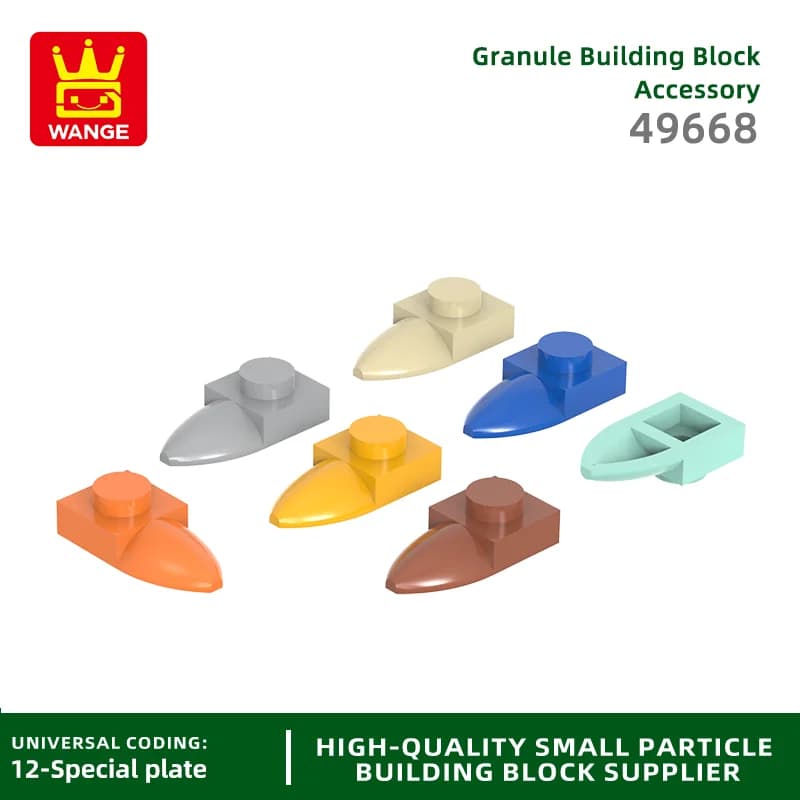 Wange416Pcs/Lot 49668 Special 1x1 con Tooth Building Blocks accessori Moc compatibile con mattoni fai da te giocattoli per bambini confezione regalo