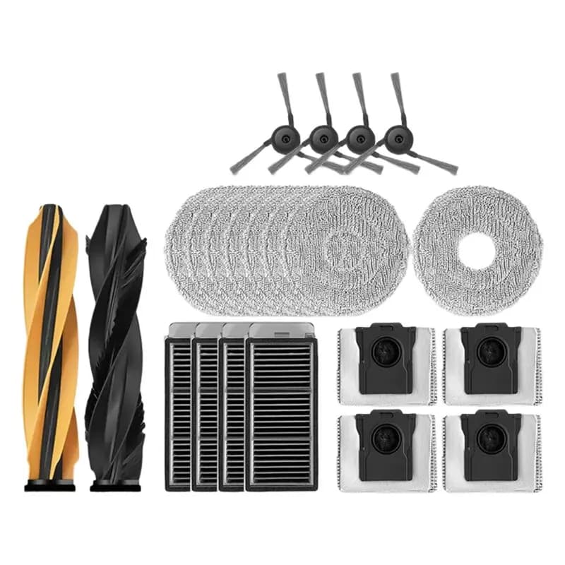A94E-Replacement Parts For Dreame Matrix10 Ultra Robot Vacuum Cleaner- Main Side Brush, Hepa Filter, Mop Cloth, Dust Bag Spare