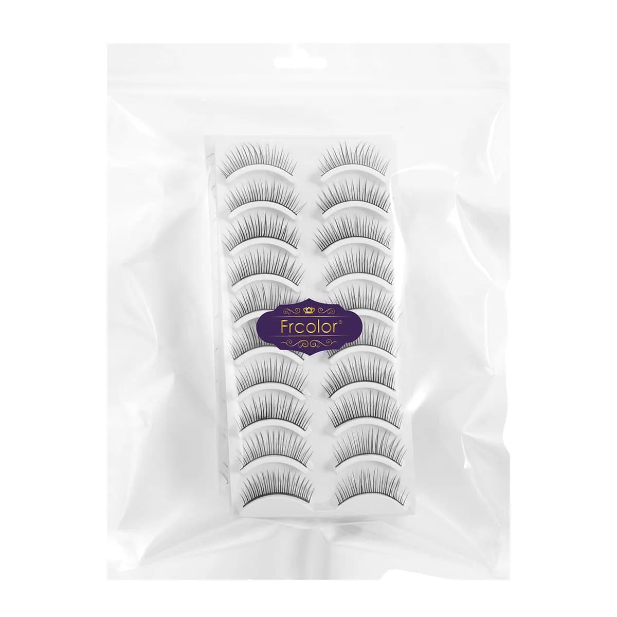 80 Paia di Ciglia Finte Naturali Lunghe e Spesse, Set da 8 Design, Comode e Facili da Rimuovere, Ciglia Finte Chic per Trucco Occhi Quotidiano e Feste
