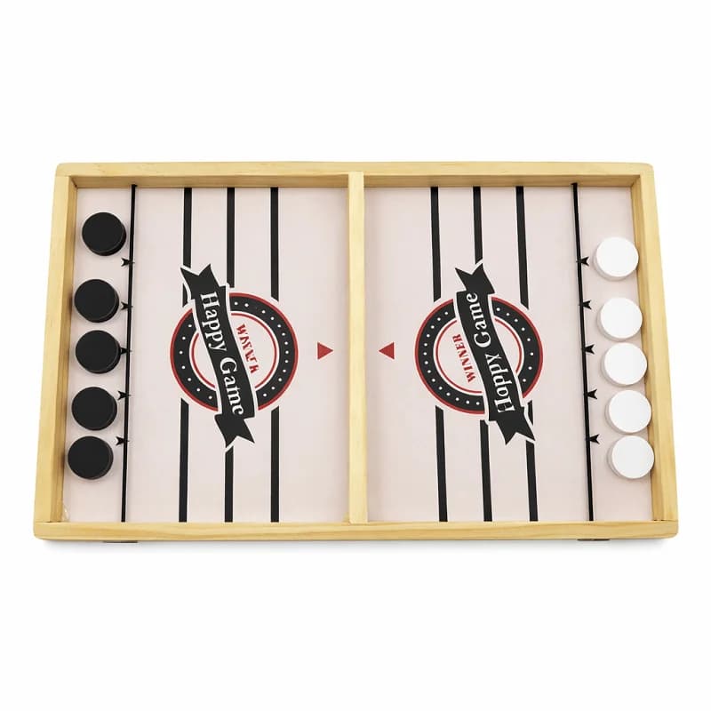 Gioco di scacchi in legno con catapulta, giocattolo per bambini e adulti, regalo puzzle interattivo genitore-figlio, colore casuale