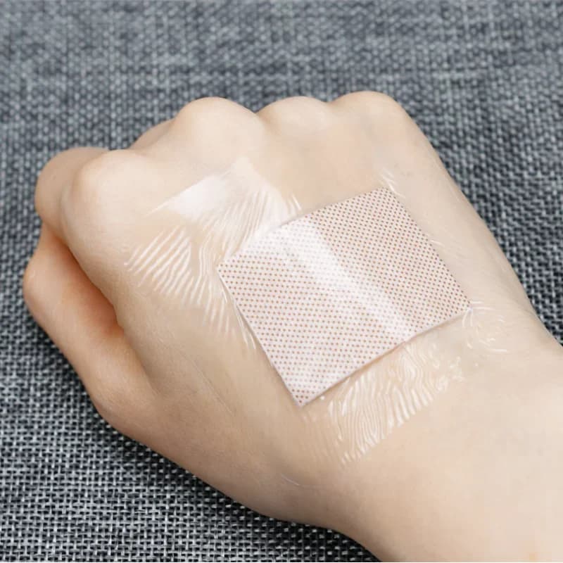 30 Pz 6x7 cm Impermeabile Patch Medica Ferita di Grandi Dimensioni Kit di Primo Cerotto Benda Adesivo Medico Ferita Patch Sport All'aria Aperta benda