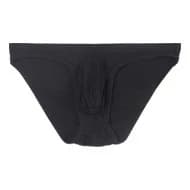 Slip Uomo in Modal con Tasca Separata, Sexy, Morbido, Sottile, Elastico, Traspirante, Assorbente, Tinta Unita