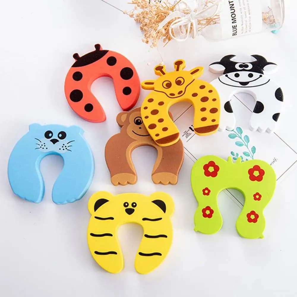 Home Craft Soft Cartoon Creative EVA Foam Door Stop Finger Pinch Guard Door Stopper Protector