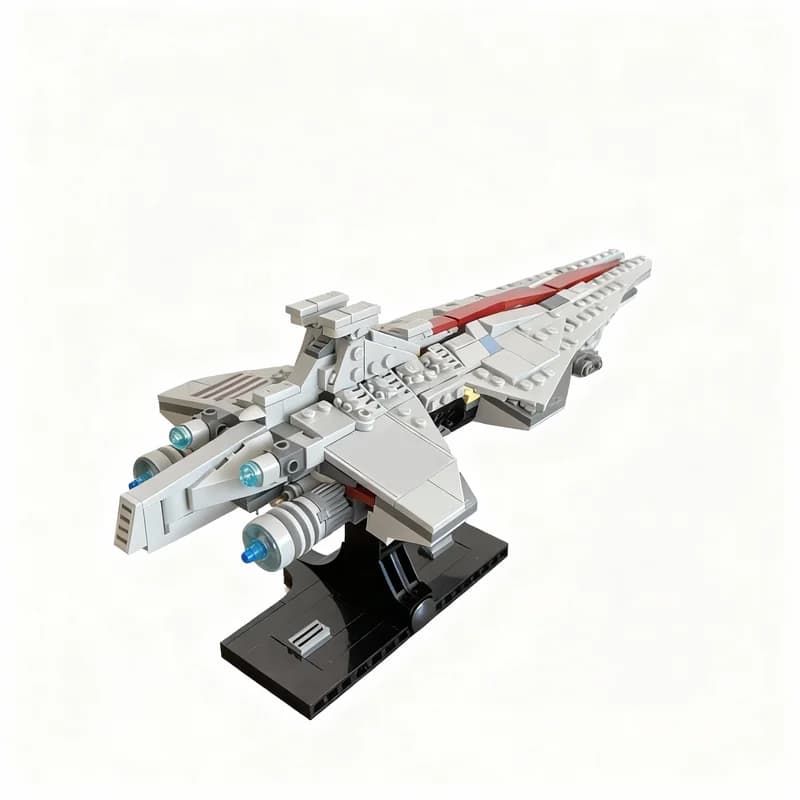 414pcs MOC Star Battle Single Venator-Class StarDestroyer Midi-Scale Venator Model Building Blocks Christmas Gift Toy DIY Craft