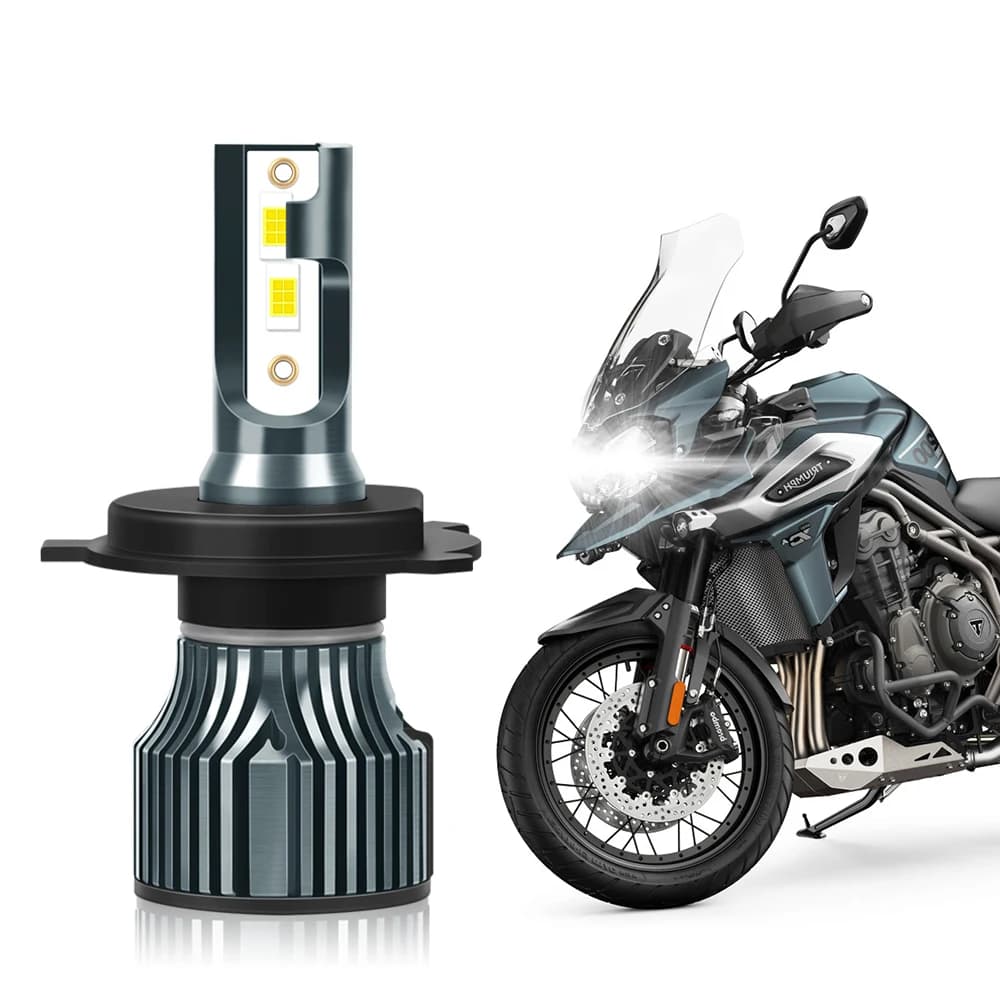 1PC H4 9003 H7 H11 H1 H9 LED Headlight Bulb 8000LM Super Bright 3570 SMD CSP Motorcycle Headlamp 12V Turbo Scooter Motor Luces