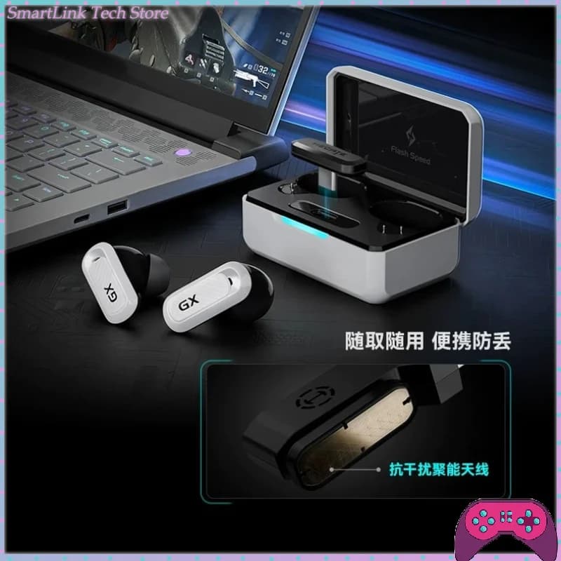 New Edifier GX03 Ultra Bluetooth Earphones ANC ENC Noise Reduction Bluetooth 6.0 Headset Wireless In-Ear Gaming Headphones Gifts