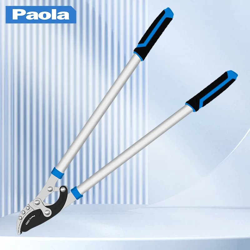 33 inch Paola garden pruning shears with iron tube, vigorous cut, long handle