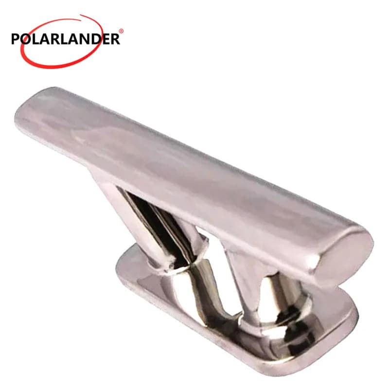10 Inch Boat Cleat 316 Stainless Steel Deck Mooring Cleat Heavy Duty Marine Dock Anchor Rope Tie