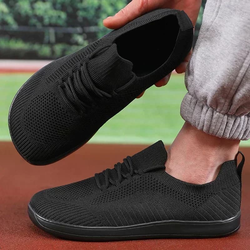 Men's Shoes Summer Fashion Breathable Mesh Shoes Light Jumping Cord Casual Men's Shoes Jogging Shoe