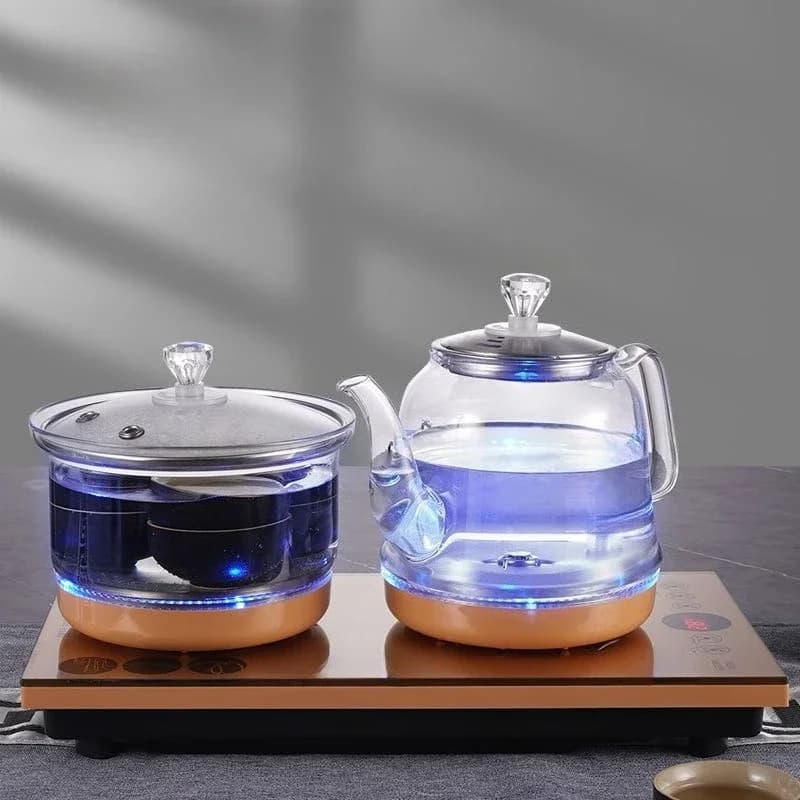 Fully automatic bottom water electric kettle, embedded tea table integrated household tea stove