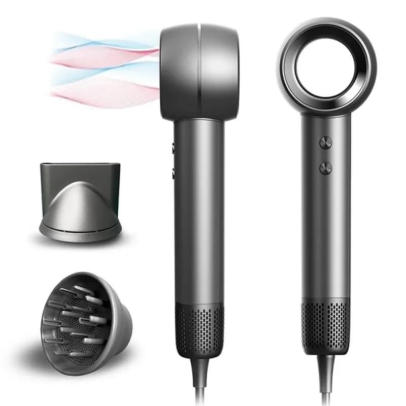 Professional 1400W High Speed Ionic Hair Dryer with Negative Ion BLDC Motor Salon Blow Dryer