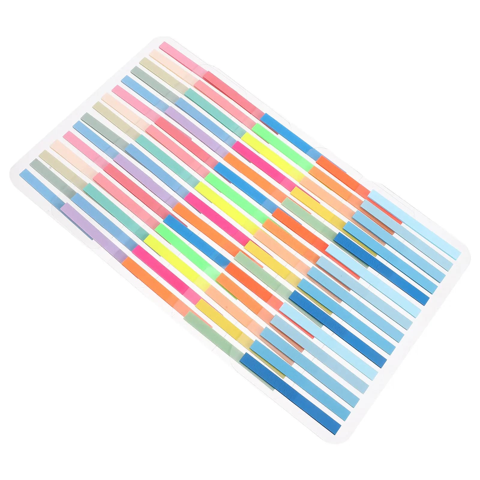 5 set di mini etichette indice, adesivi per indice di lettura, nastro evidenziatore ultra-sottile traslucido, segnapagina adesivi colorati per l'aula