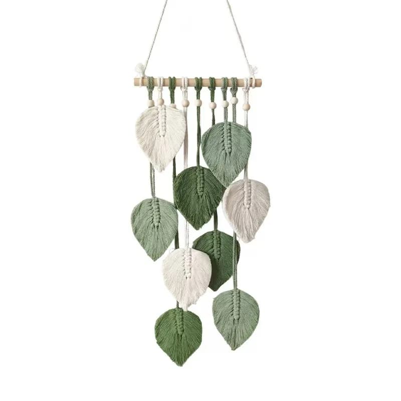Creative Handmade Woven Wall Decoration Leaf Tapestry Home Hanging Homestay Wall Hanging Ornament