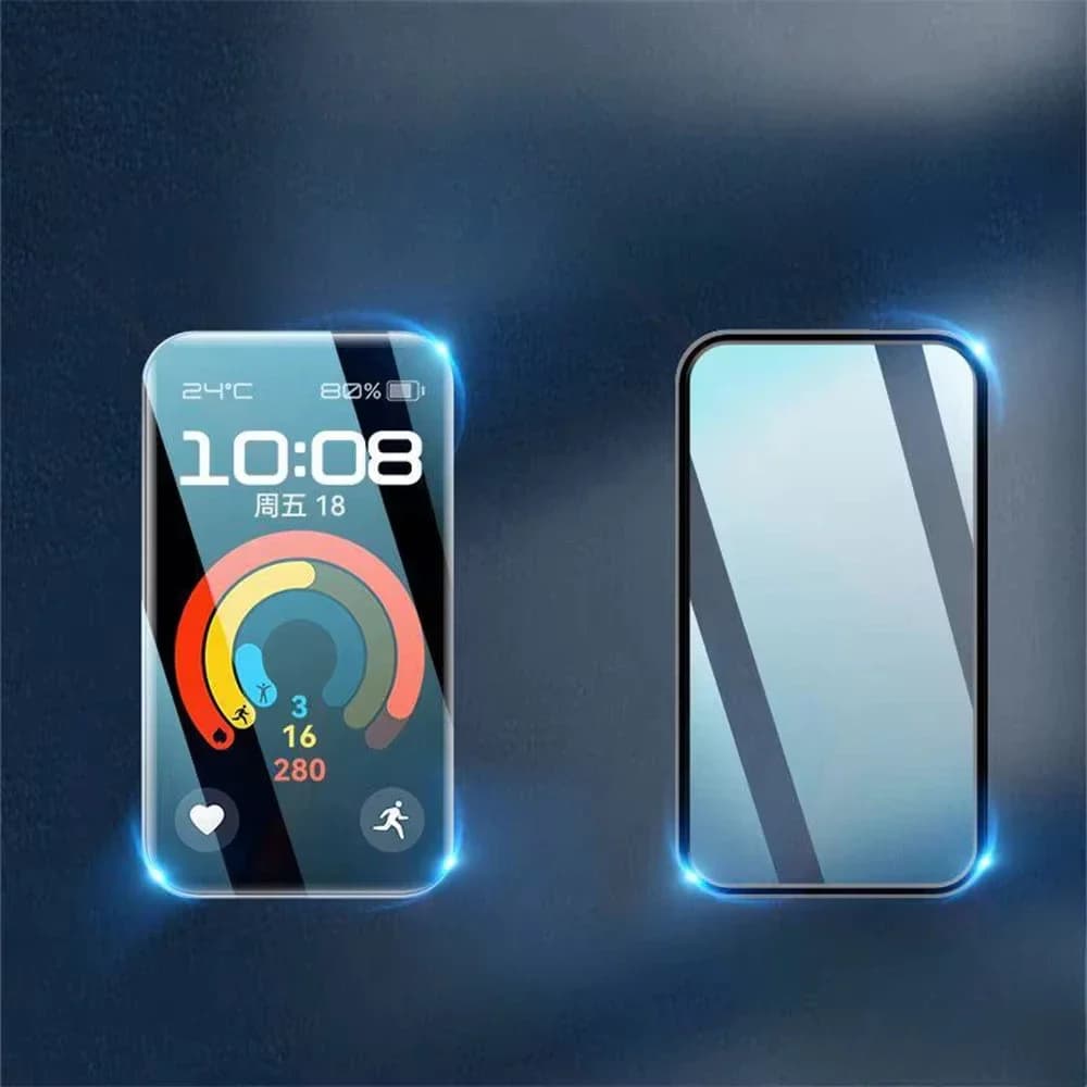 1-2pc 9D Vetro Temperato/Pellicola Morbida per Huawei Band 10 9 8 7 Protezione Dello Schermo Accessori brecelet correa per Huawei Band 10 9 8