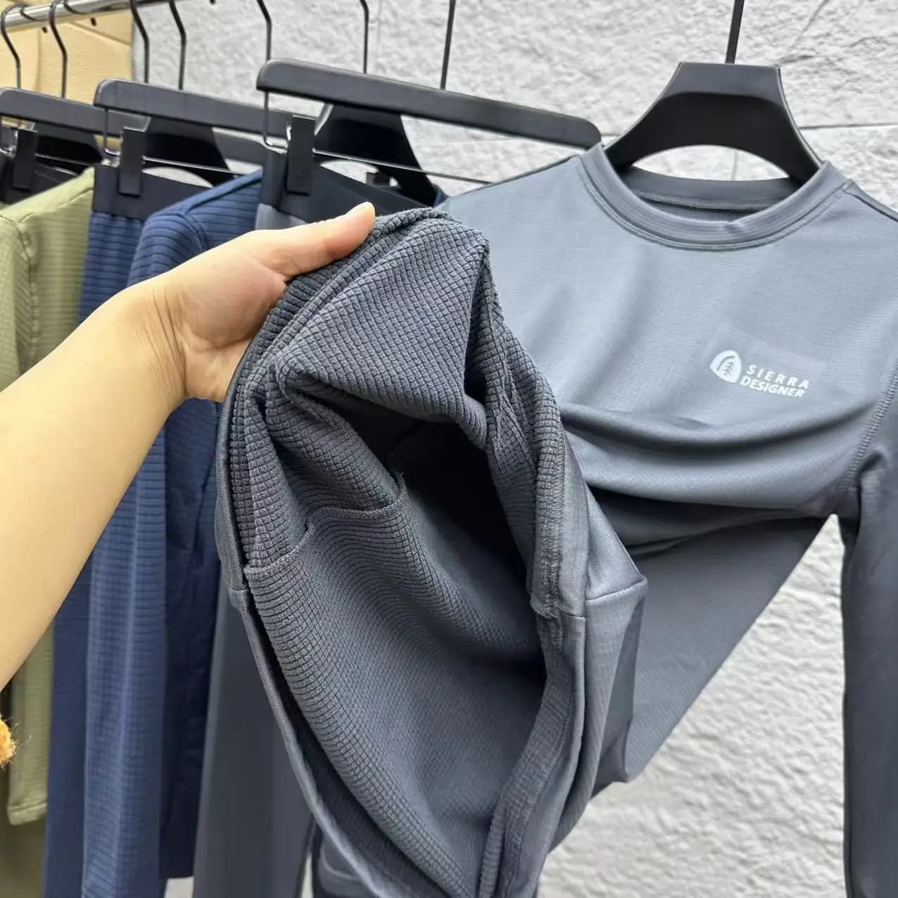 Self-Heating Warm Fce Men's Comfortable Underwear Autumn Pants Thermal Set Instant Heat Lo Temperature Casual Sportswear
