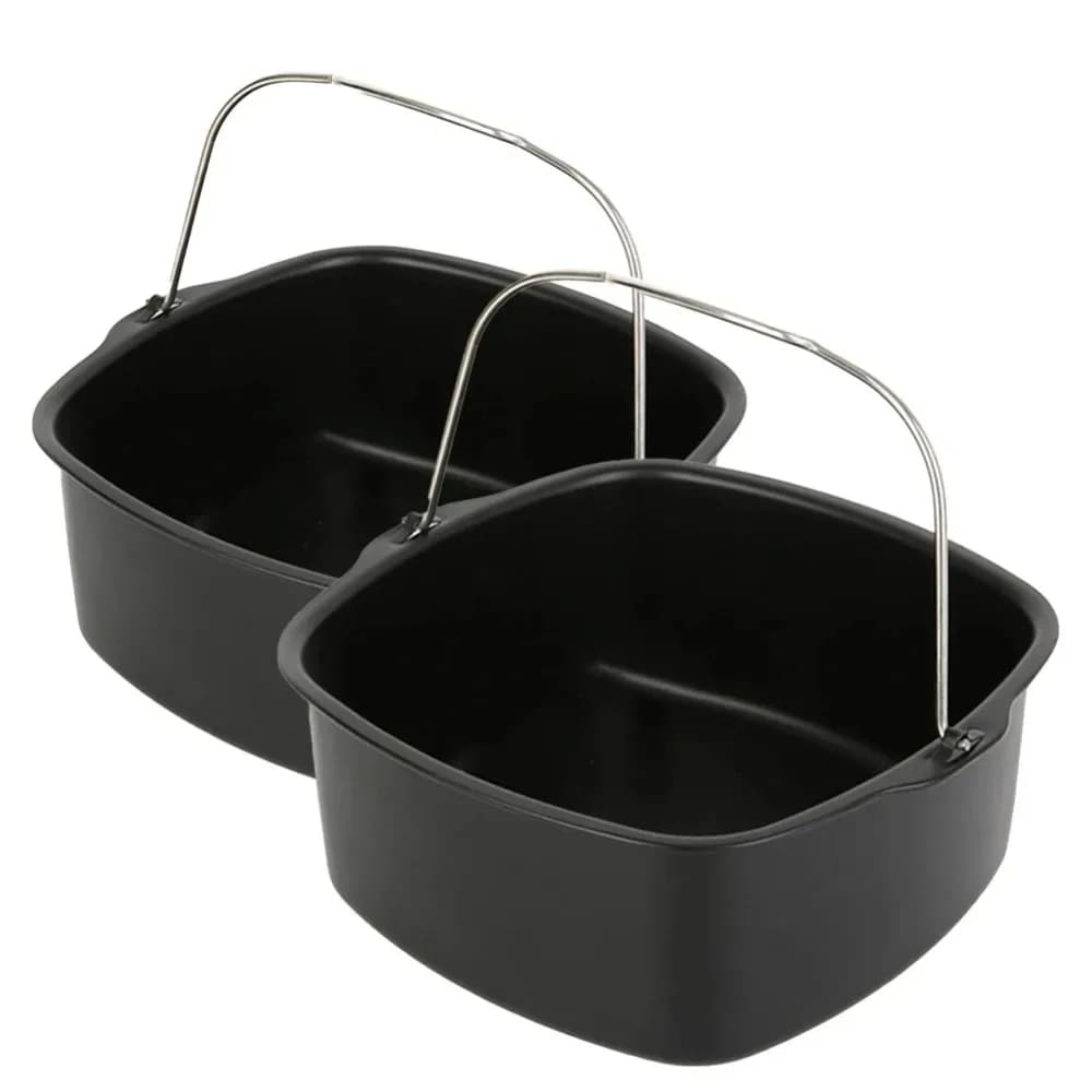 Cestello Antiaderente per Friggitrice ad Aria Philips, Teglia da Forno per Dolci, Accessori per Friggitrice ad Aria, Cestello per Cottura
