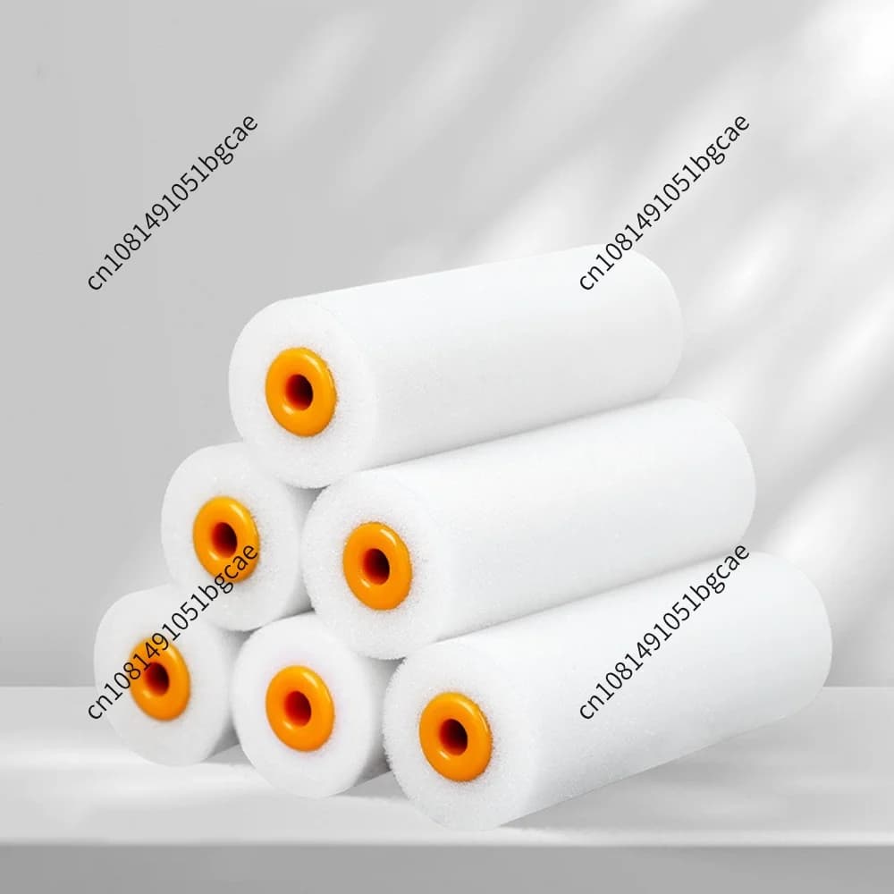 10Pcs Art Craft Paint Roller 4 Inch Reusable Graffiti Paint Roller No Lint Shedding for Walls Cabinets Doors House Painting