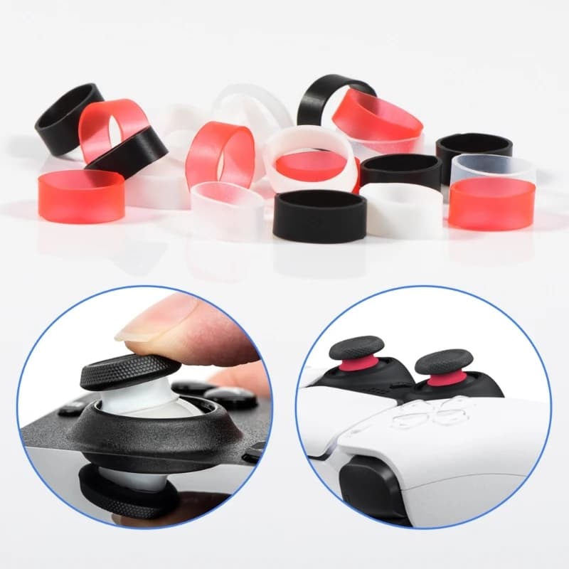 Joystick anello di protezione elastico anello di protezione invisibile per ponte a vapore/PS5/PS4/Switch PRO/Xbox Controller copertura ad anello in Silicone