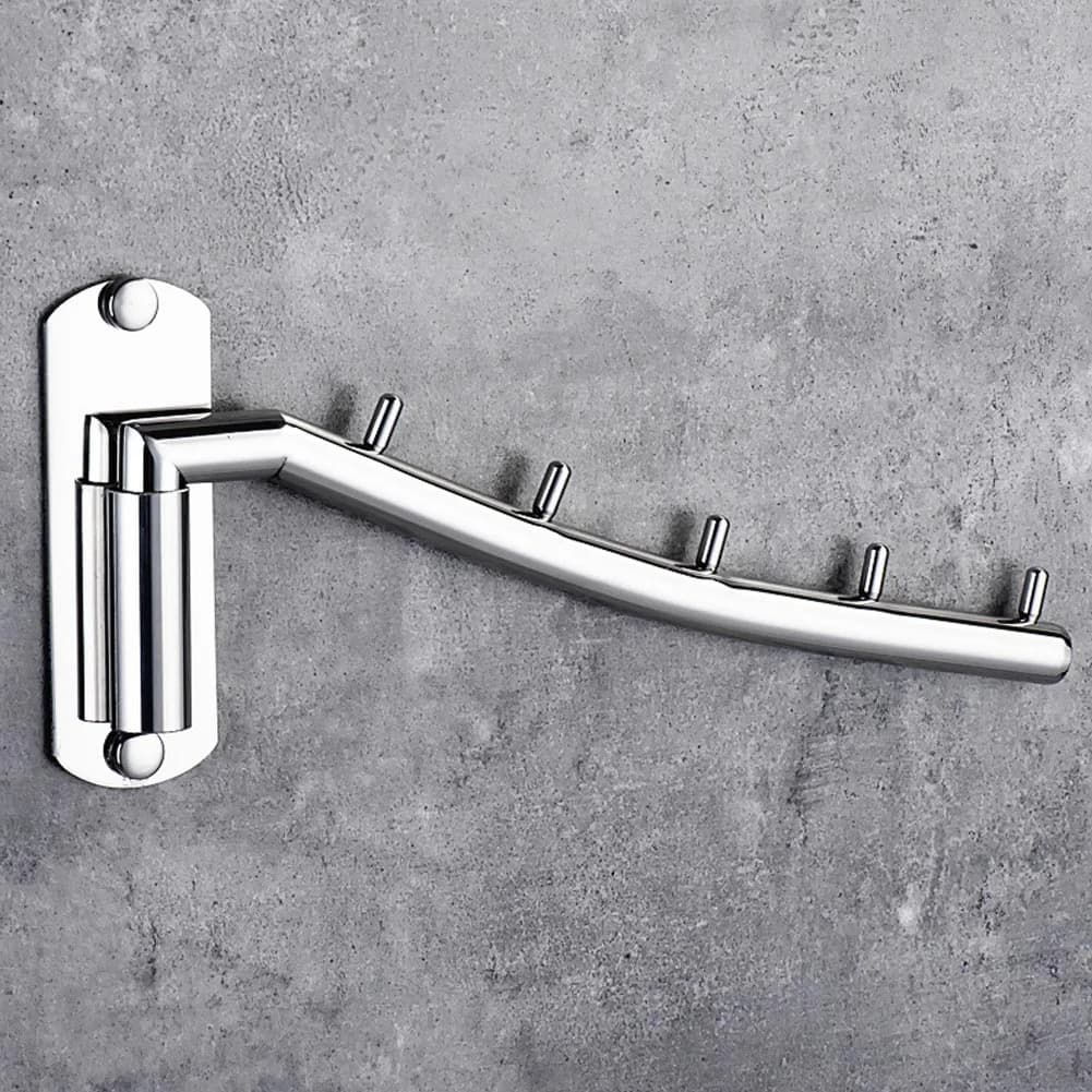 Bathroom Stainless Steel Hook Bathroom Hanger Stainless Steel Wall Mount Clothes Hanger Rack Hook Bathroom Towel Bar Drying Rack