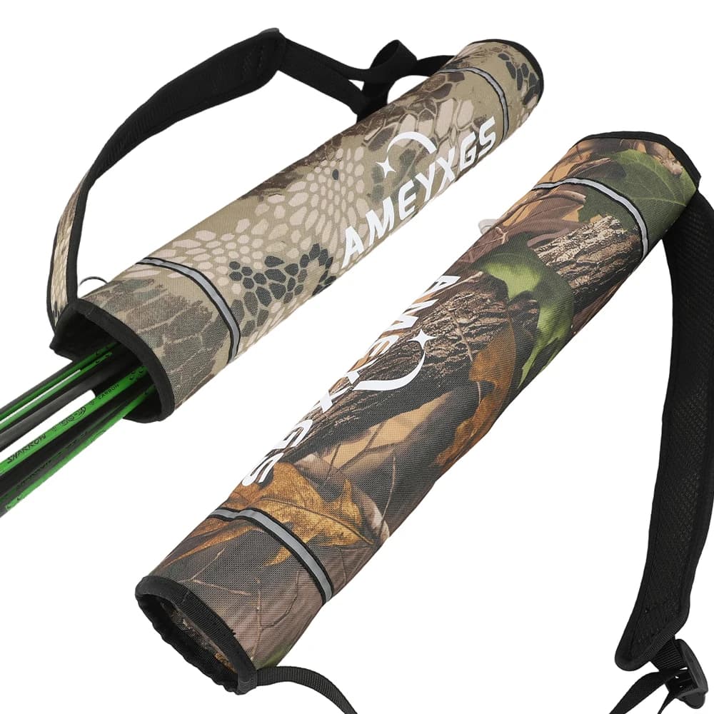 Borsa a tracolla porta-frecce da tiro con l'arco, resistente in tela 600D, facile da trasportare per tiro con l'arco, sport e allenamento al bersaglio