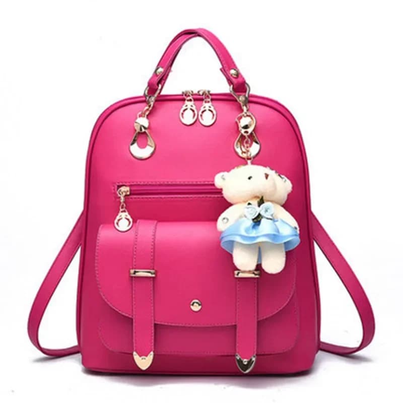 Zaino da donna alla moda nuovo Zaino in pelle Zaino da viaggio da donna Borse a tracolla Borse da scuola grandi firmate per ragazze Bolso Mujer