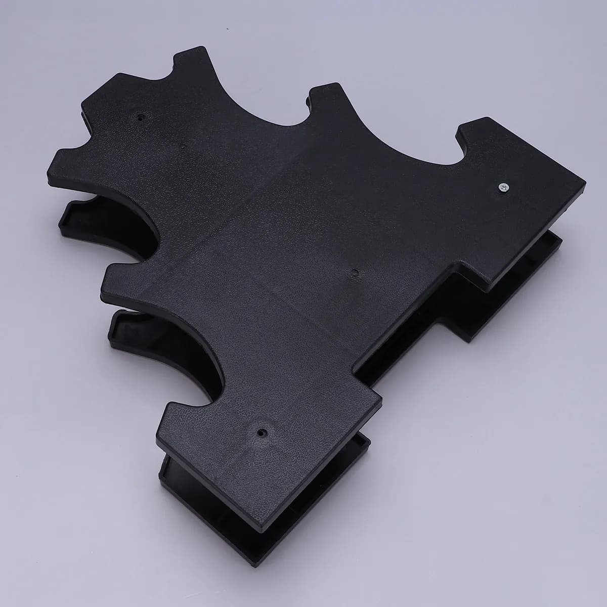 Dumbbell Rack for Home Gym ABS Material Compact Design Prevents Rolling Protects Floors Easy Storage Fitness Supplies Display