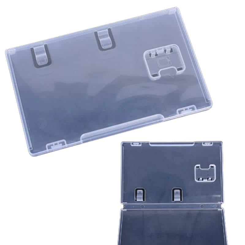 Scatola portaoggetti per carte da gioco scatola porta cartucce trasparente Shell Voor Switch Box Opslag Shell Boek Houder Voor Gestoken Deksel