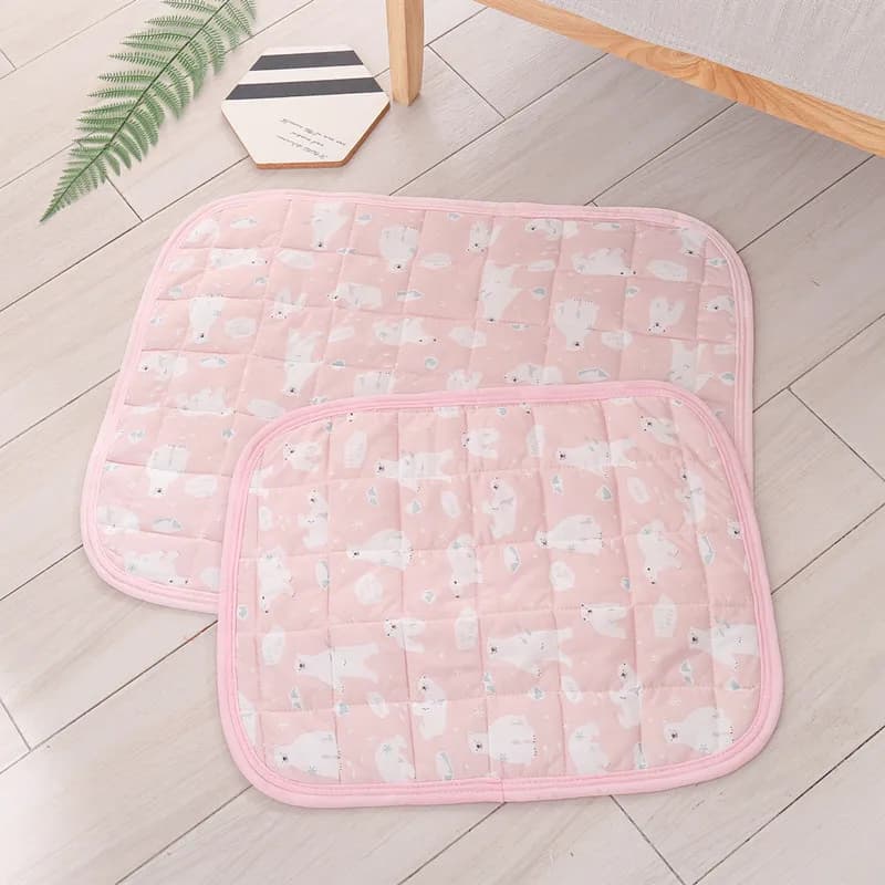 XS/S/M Pet Cooling Mat, Cool Touch Ice Silk Sleeping Pad, Breathable Cooling Bed for Dogs and Cats