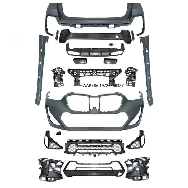 X1 U12 UPGRADE to M TECH BODY KITS for X1Bumpers Grille Fenders Side Skirt Rear Bumper Diffuser for X1 U12 Autoparts