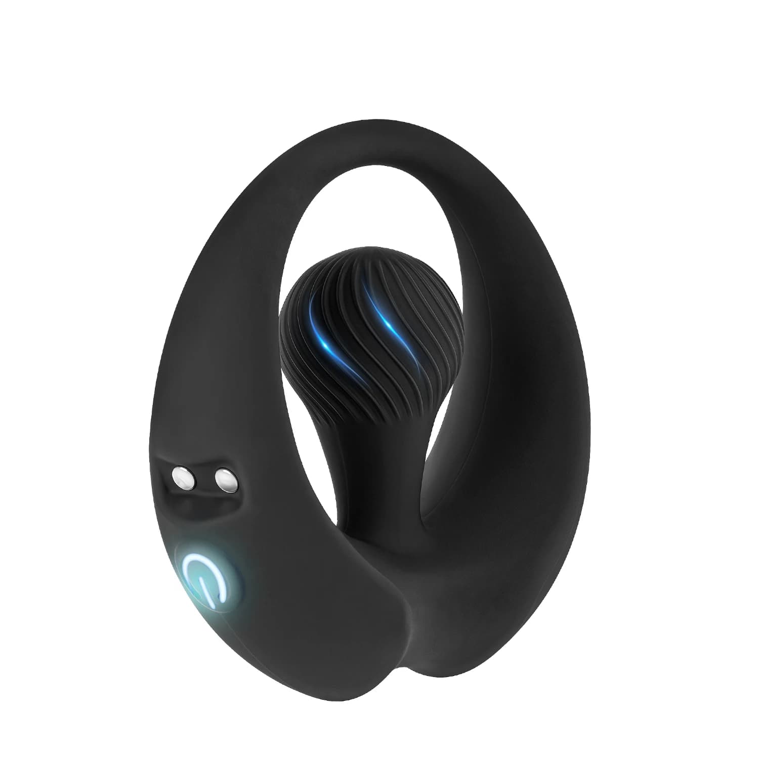 Mini Vibrator for Men with 9 Vibrations, Fallic Ring, Prostate Stimulator and Clitoral, Point G, Delaying Ejaculation, Masturbator, Sexual Toys for Men