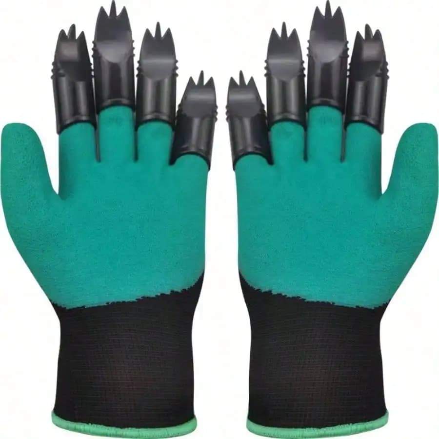 1 paio di guanti da giardinaggio resistenti alle coltellate: guanti impermeabili in lattice per scavare/innestare, attrezzo per diserbo, regalo per uomini/donne