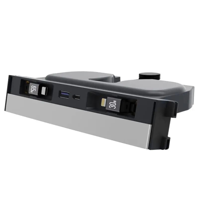 M93K-Car Smart Docking Station con Interfaccia TYPE-C+Lightning e Cavo Telescopico per Tesla Model 3 Highland e Model Y