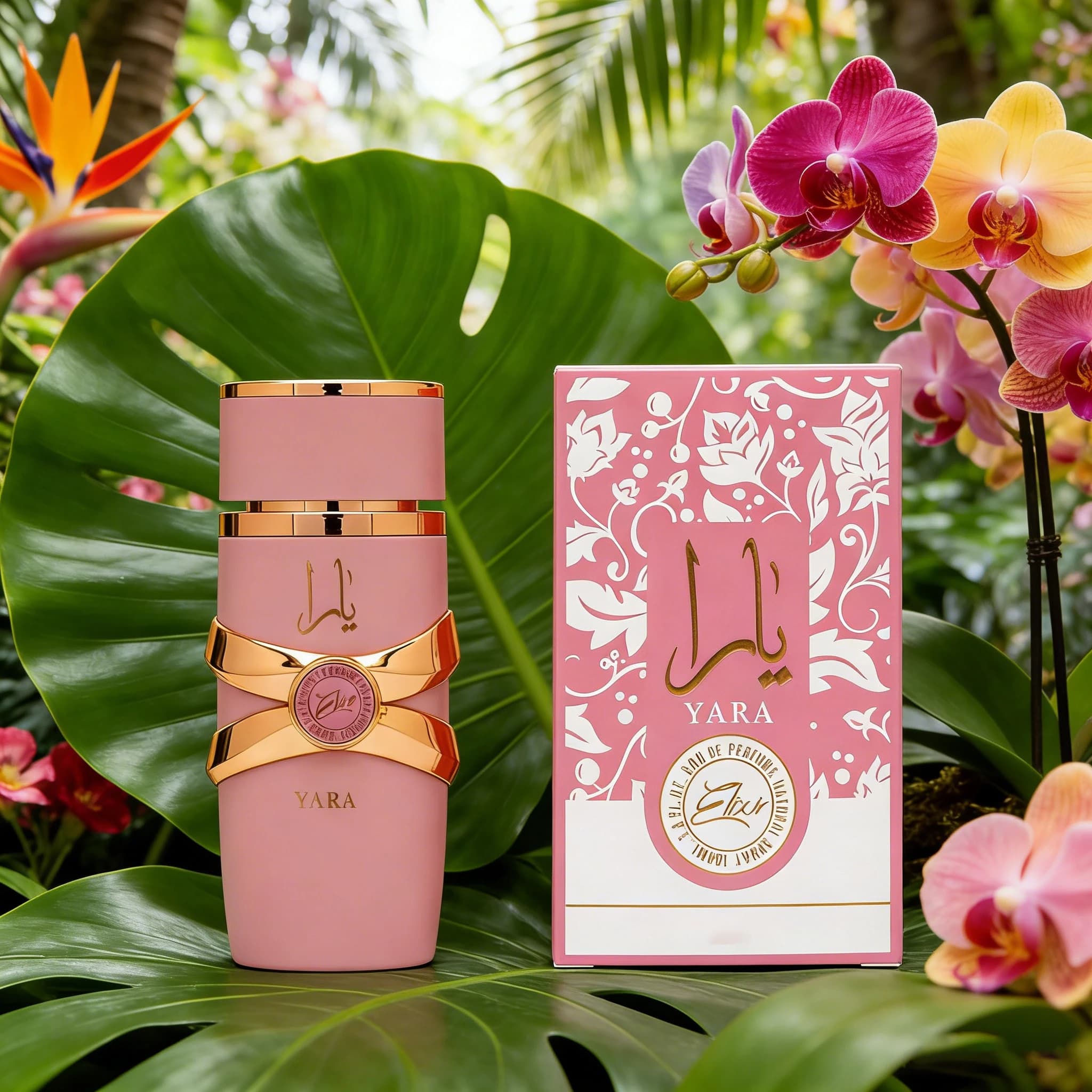 Yara Elixir Eau De Parfum 100ml/3.4oz, long lasting fragrance, suitable for every occasion and use, perfect holiday gift