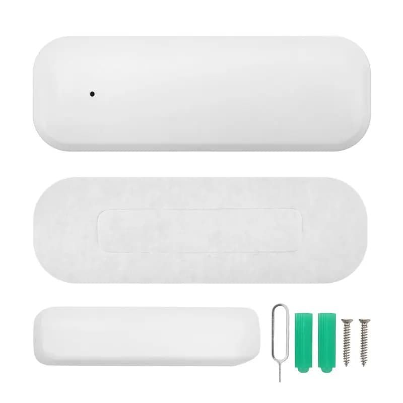 Sensore di Allarme per Porte e Finestre ABKQ-Smart, Mini Allarme Wireless Zigbee per Xiaomi Mijia Mi Home Homekit