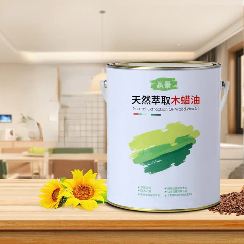 Water-based weather-resistant hard wood paint wood wax oil Water-based wood paint varnish outdoor anti-corrosion wood wax oil