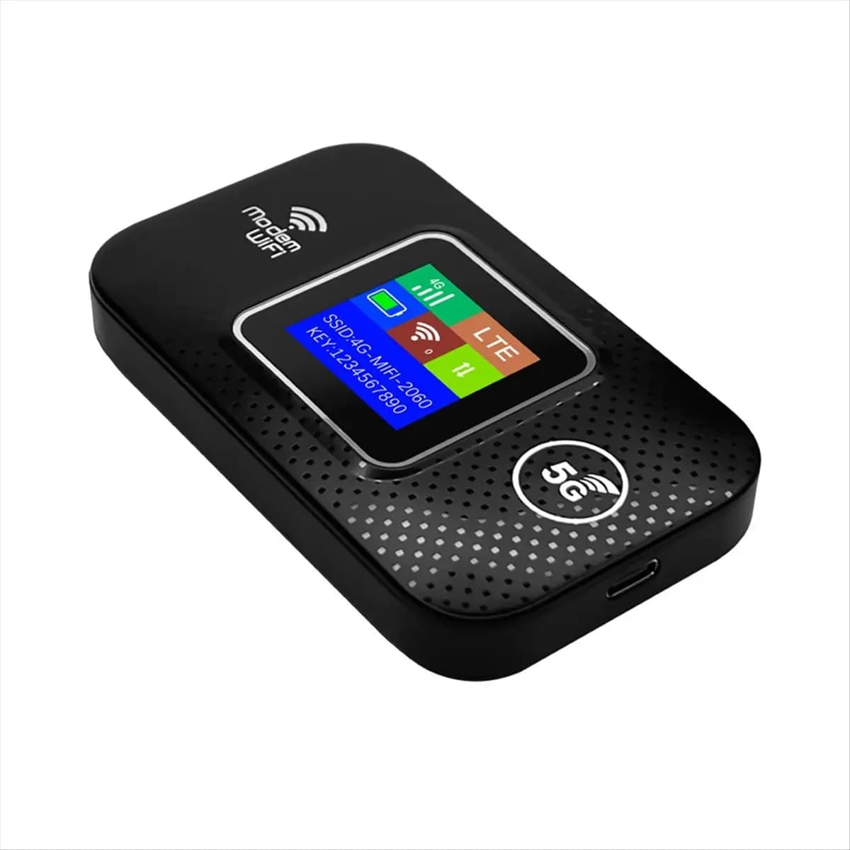 Router WiFi 4G LTE Portatile goodidea, Hotspot Mobile 3000mAh 150Mbps, Router Wireless con Slot per Scheda SIM, Ripetitore per Casa