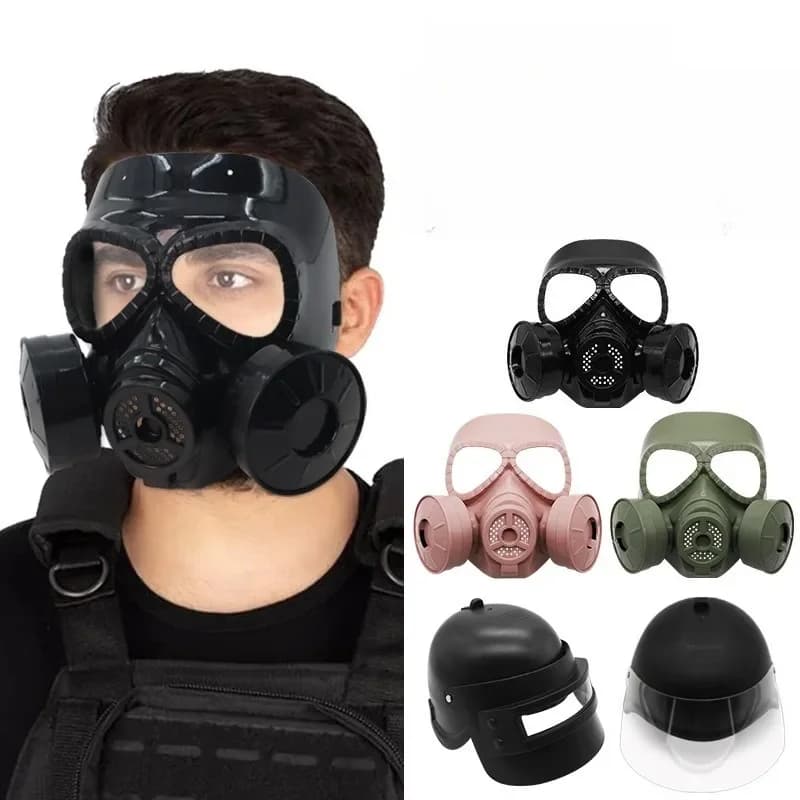 Maschera per Feste in Tinta Unita, Maschera Protettiva Integrale Stile Casco con Fissaggio Elastico, Comoda da Indossare