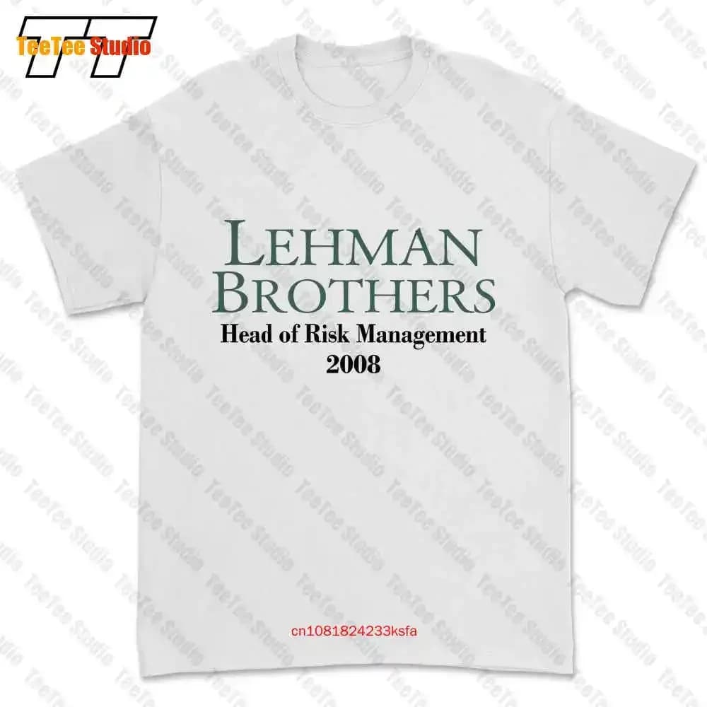 T-shirt del capo della gestione del rischio del Lehman Brothers 2008 RTFY