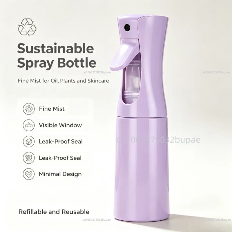 Kitchen Oil Sprayer Bottle Dispenser Olive Dispenser Spray Bottle Plastic Spray Bottle for Cooking Air Fryer BBQ Baking Salad