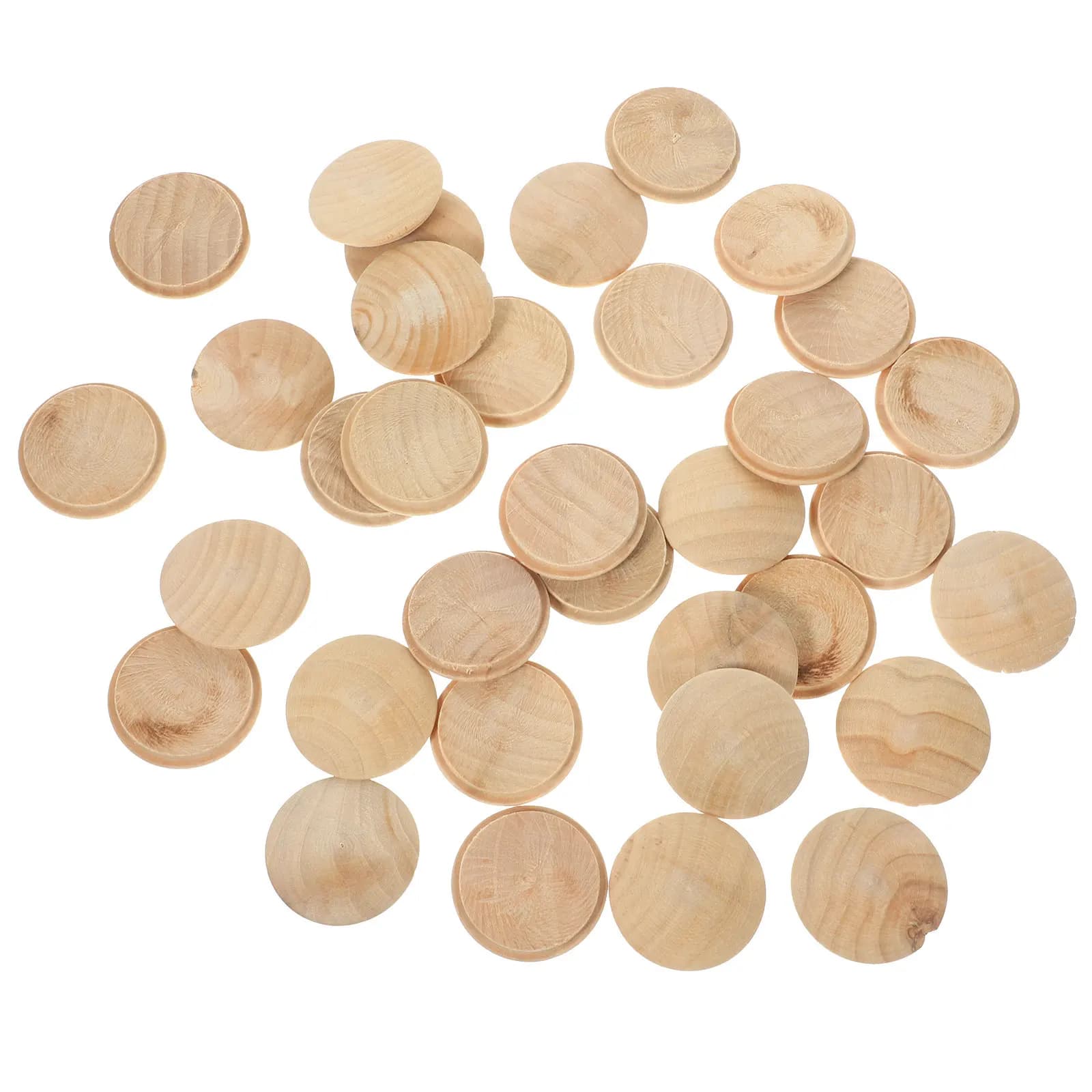 100 Pezzi Tappi in Legno per Fori di Scale, Mobili, Gambe di Tavoli, Scatole Elettriche, Fori per Trapano, Decorativi e Riutilizzabili