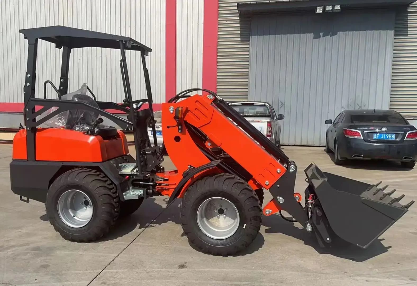 Front wheel loader 4x4 wheel drive top telescopic arm loader for high-performance sale