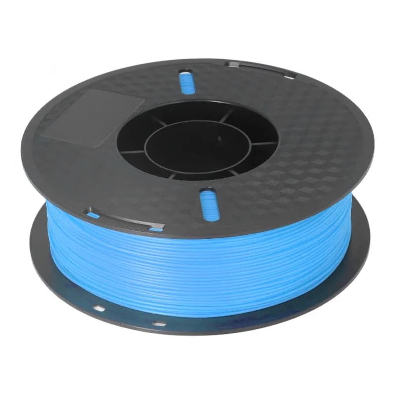Filamento PLA 1.75mm ad Alta Precisione Senza Fumo per Stampante 3D, Materiale di Consumo per Stampa 3D, 1kg Giallo Azzurro