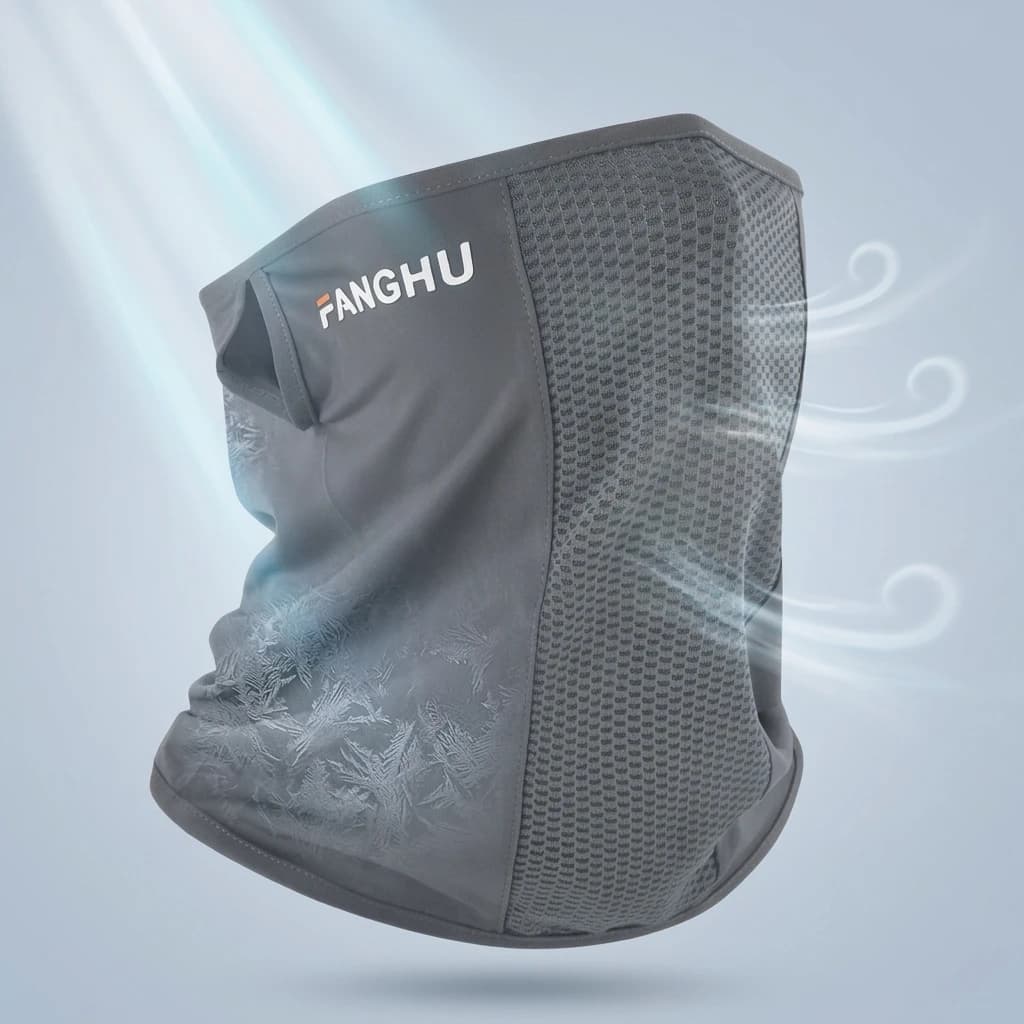 Cycling masks Copricapo Bandana Wrap the head Face scarf Mask Waist mask for neck Breathable light Wind cool Hiking outdoors Ice silk mask