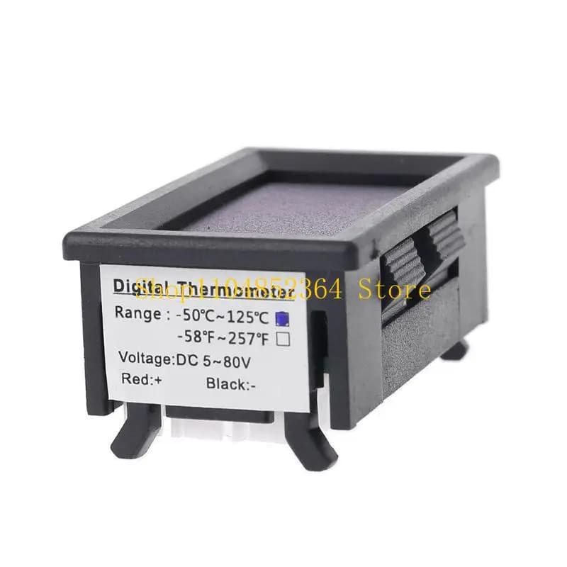 652F Display a LED Tester temperatura Misuratore temperatura elettronico Indicatori temperatura automatici Misuratore