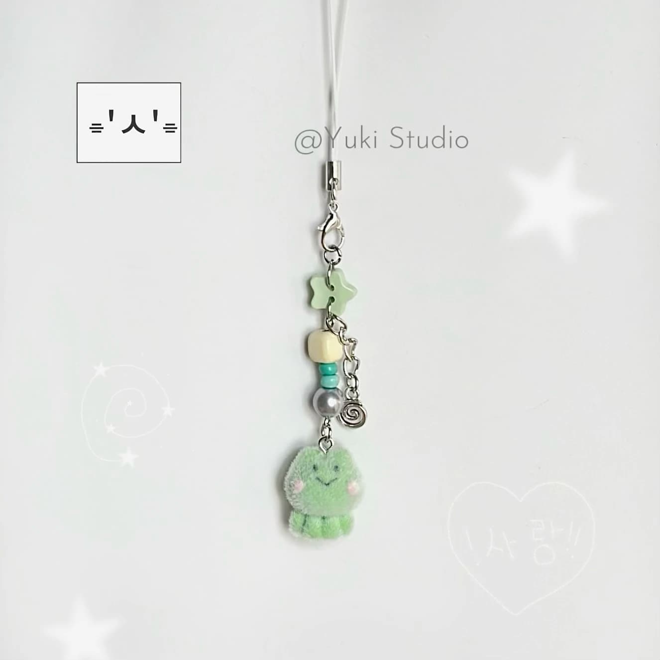 1pcs Resin Flocking Green Frog Key Chain Pendant Charms Jewelry Making Mobile Phone Case Clothes And Pants Decoration Ornaments