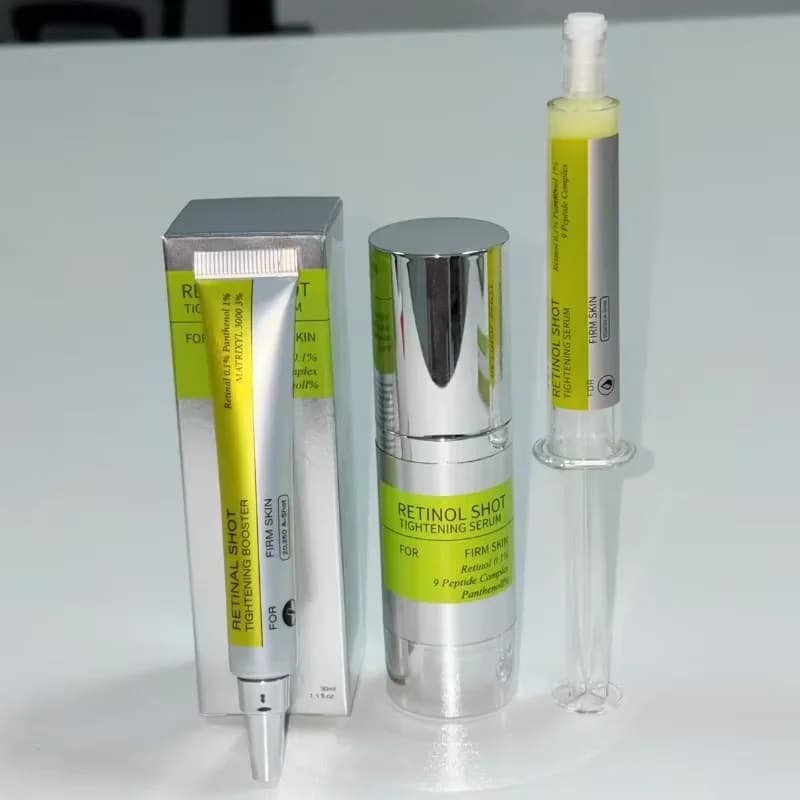 Retinol Firming Gentle Moisturizing Essence Set Vitamin C Moisturizing Eye Cream Improve Dark Skin Dark Eye Circles Fine Lines